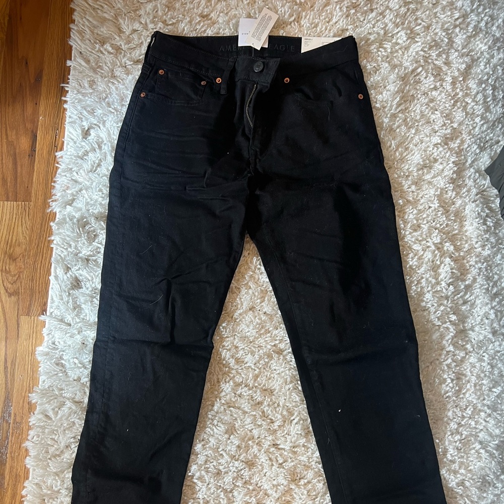 American Eagle black denim jeans